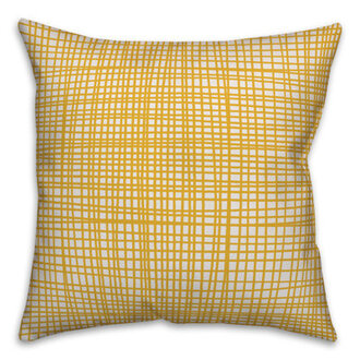 Crisscross Throw Pillow