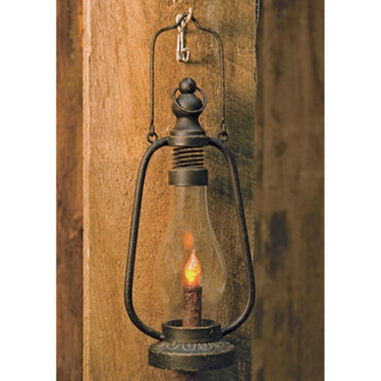 12 H Metal Wall Lantern with Candle Included
