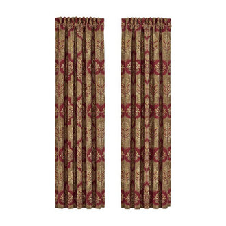 MATILDA 95 Window Panel Pair Crimson