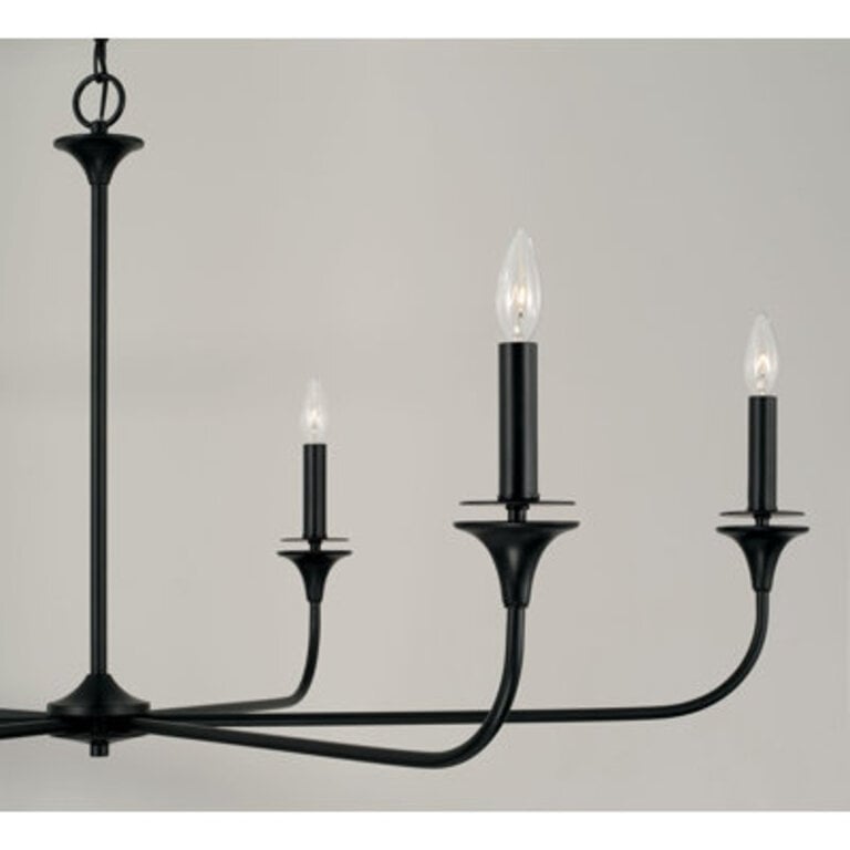 Prescot 6 - Light Candle Style Classic Chandelier