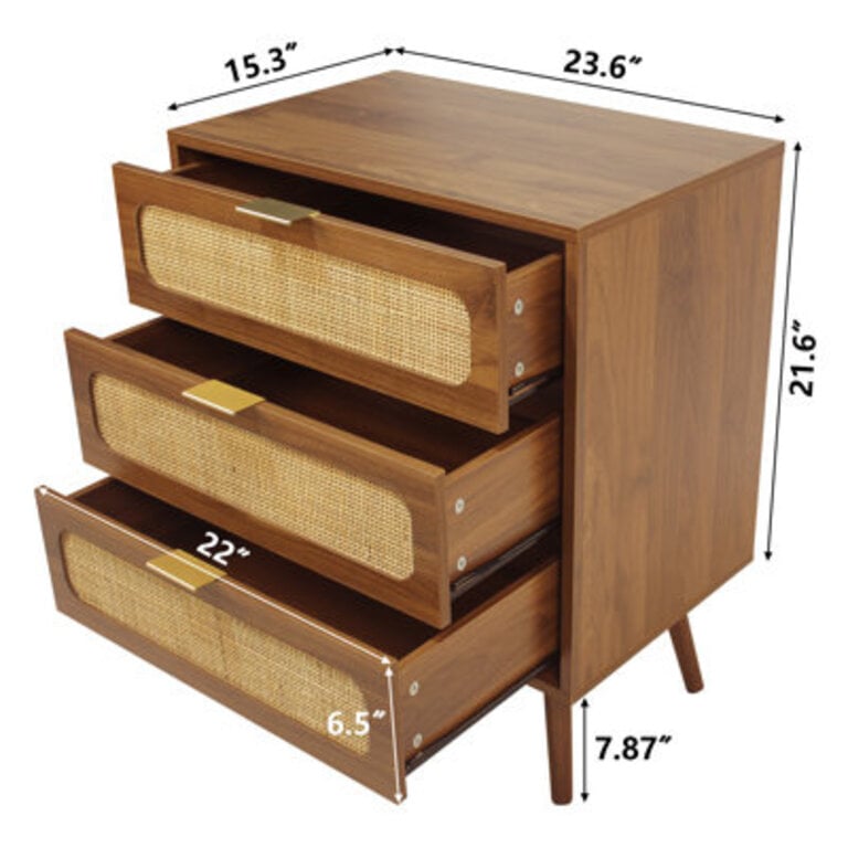 Harmony-Ellie 3 Drawer 236 W Chest