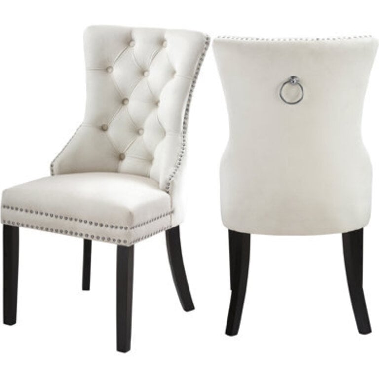 Stonefort Tufted Velvet Upholstered Side Chair
