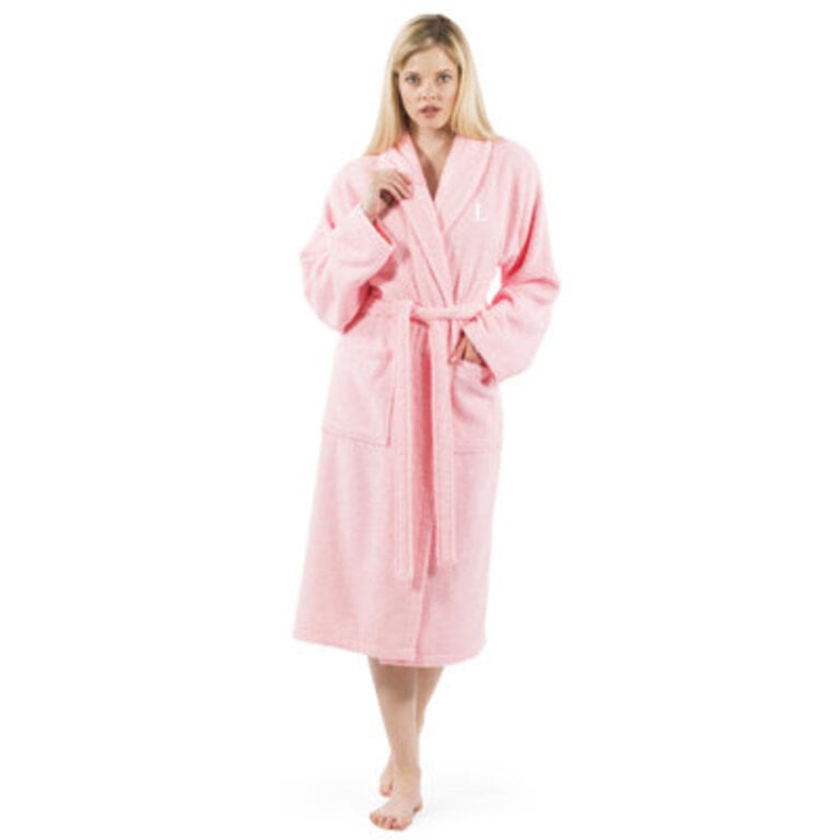 Terry Terry Cloth Bathrobe with Pockets