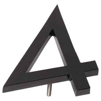 12 H Metal House Number