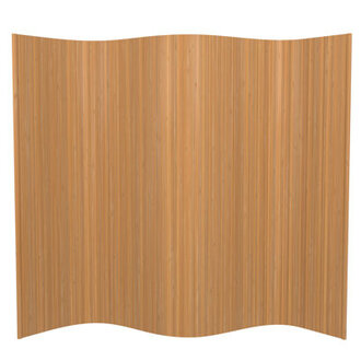 Siena Rolling Bamboo Room Divider