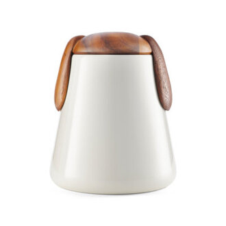 Pet Nambe Dog Treat Jar