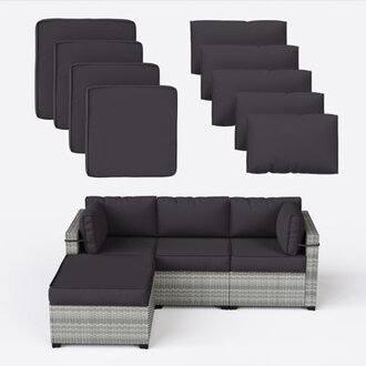 9-Piece Outdoor 3 Cushion Cover
