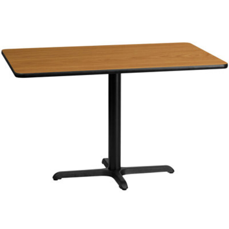 Jaramillo Rectangular Laminate Table Top with Standard or Bar Height Table Base