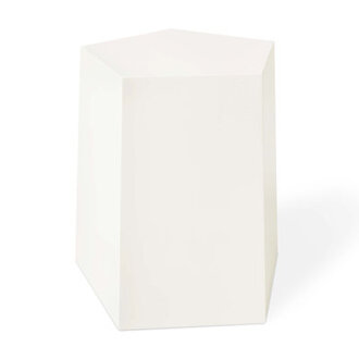 Facet End Table