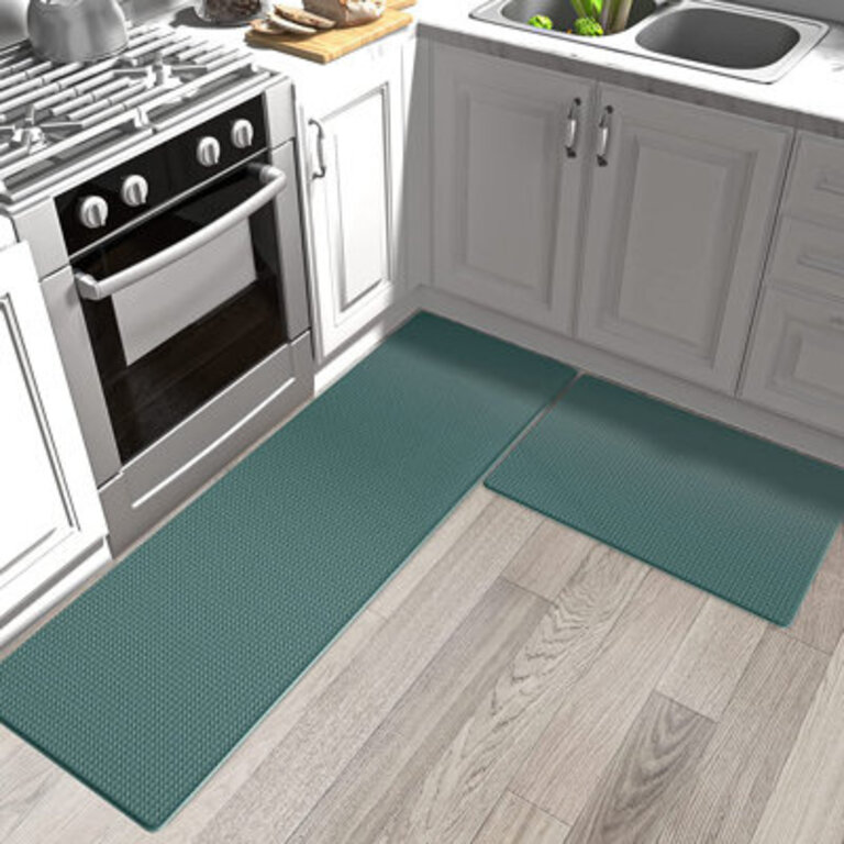 Kitchen Rugs And Mats Cushioned Anti Fatigue Comfort Mat 25Inch Non Slip Standing Rug