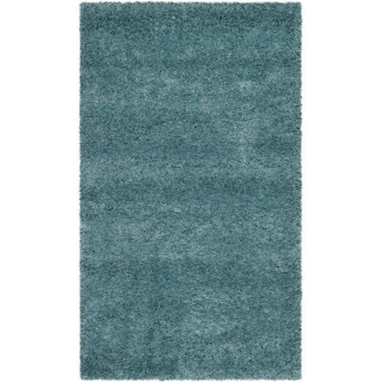 Delane Aqua Blue Area Rug