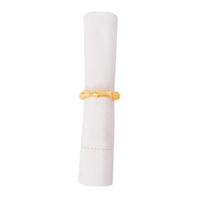 Golden Pineapple Napkin Ring