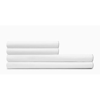 Series 01 500 Thread Count 100 Cotton Percale Flat Sheet