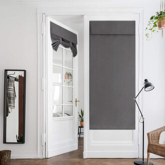 Adeeva Bedroom Solid Room Darkening Thermal French Door Curtain