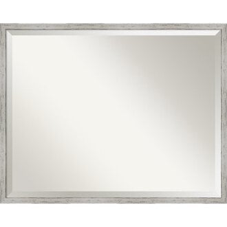 Swithun Wood Flat Wall Mirror