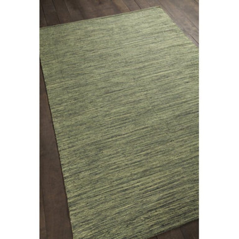 Temme Green Area Rug