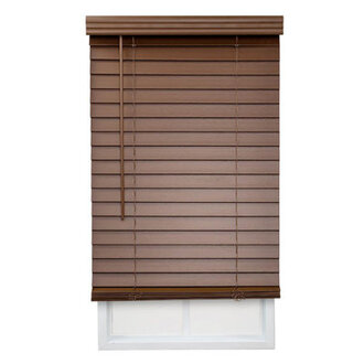2 inch Room Darkening Cordless Faux Wood HorizontalVenetian Blind