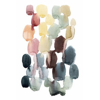 Desert Stones II  by Grace Popp Painting Print