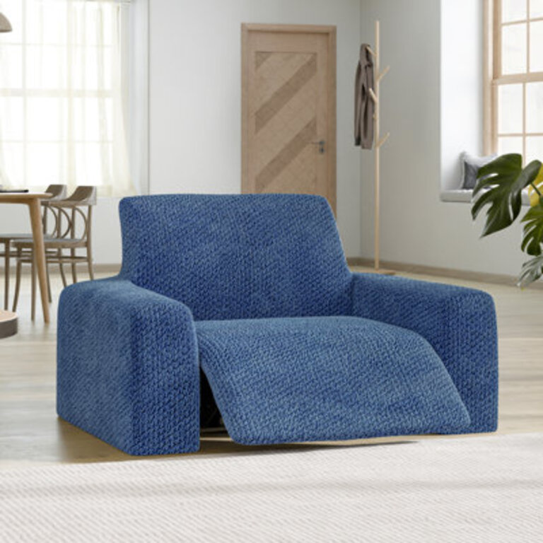 Stretchy Slipcover for Recliner Armchair - Soft to Touch  Easy to Clean - Velvet Collection