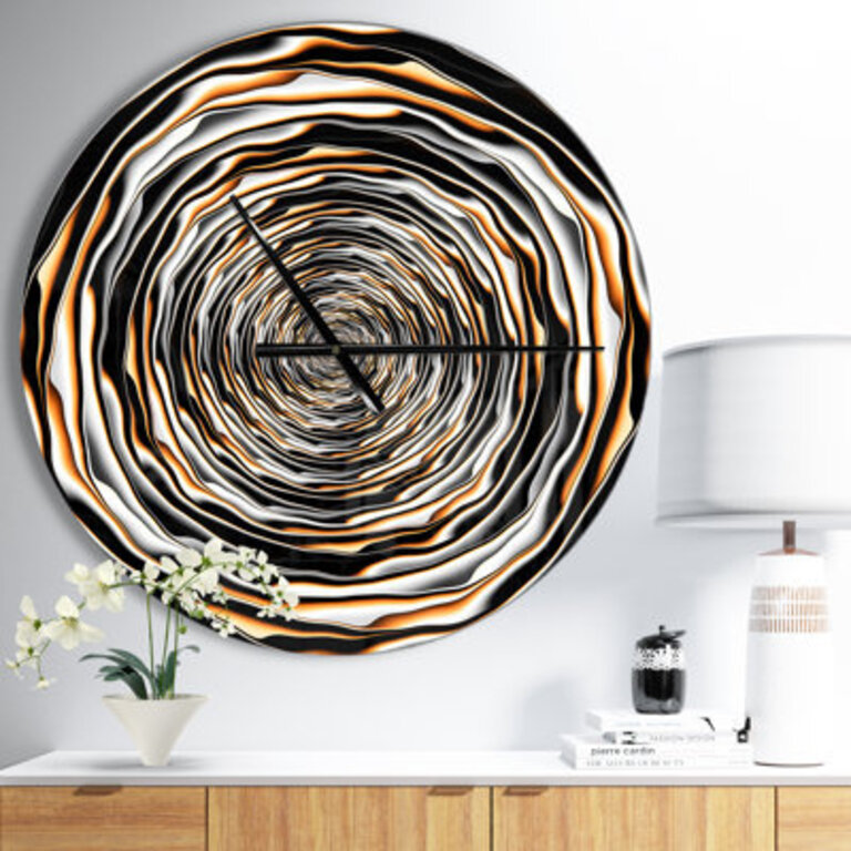 Swett Oversized Fractal Wall Clock