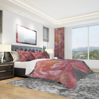 Eclectic Weave  Muslin Abstract Duvet Cover Set