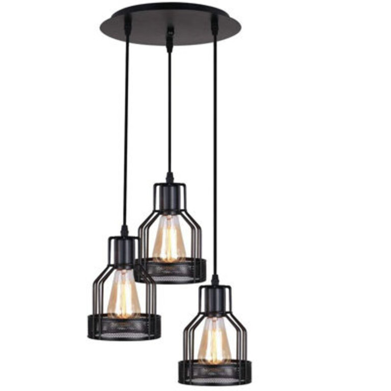 3 - Light Kitchen Island Modern Linear Chandelier