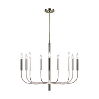 Tedder 9 - Light Dimmable Classic  Traditional Chandelier