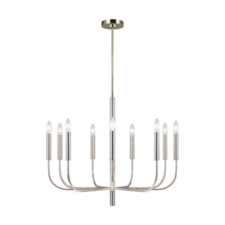 Tedder 9 - Light Dimmable Classic  Traditional Chandelier