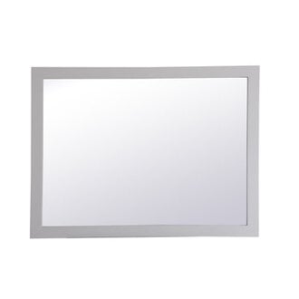 Metcalfe Solid And Engineered Wood Flat Wall Mirror