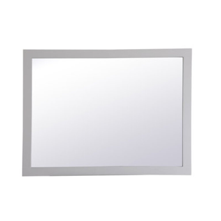 Metcalfe Solid And Engineered Wood Flat Wall Mirror