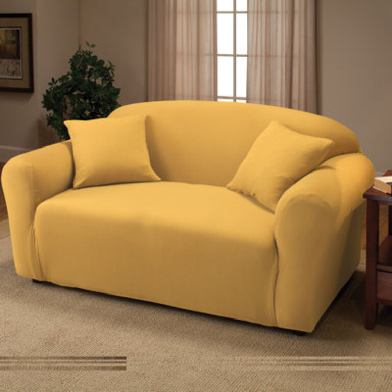 Box Cushion Loveseat Slipcover