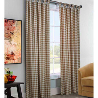 Paeyton 100 Cotton Room Darkening Curtain Pair