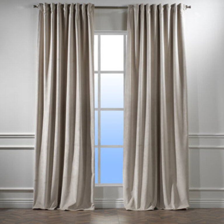 Matte Velvet Extra Wide x Extra Long Custom Made Decorative Double Panel