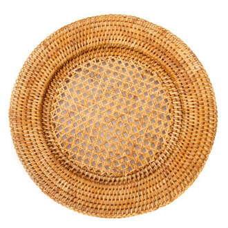 Venezia Open Weave Rattan 125 Charger