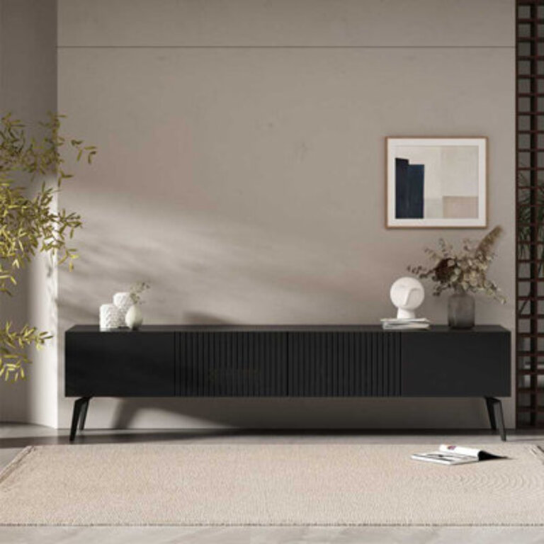 Solid Wood TV Stand for TVs up to 88