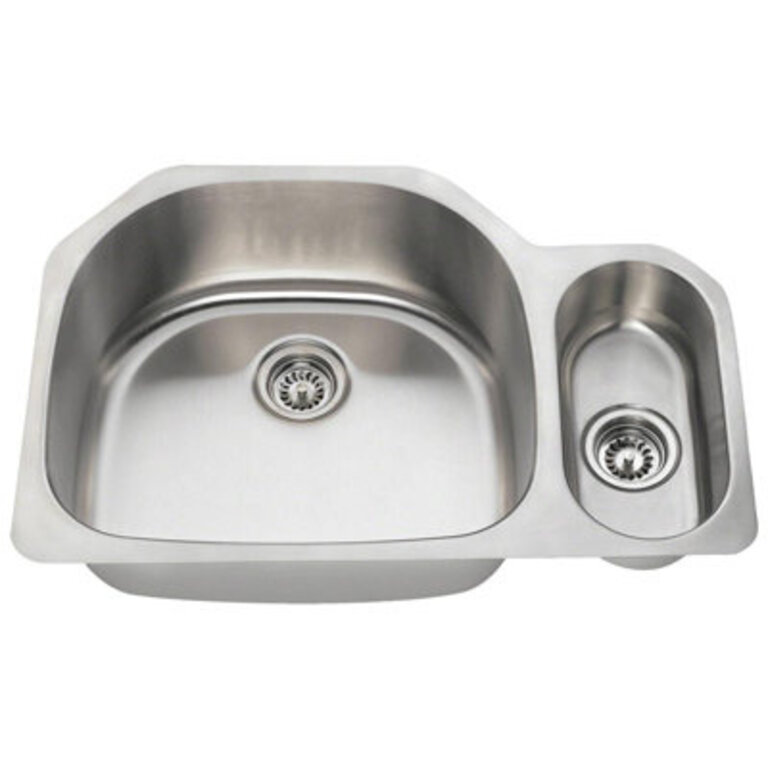 Stainless Steel 32 x 21 Double Basin Undermount Kitchen Sink