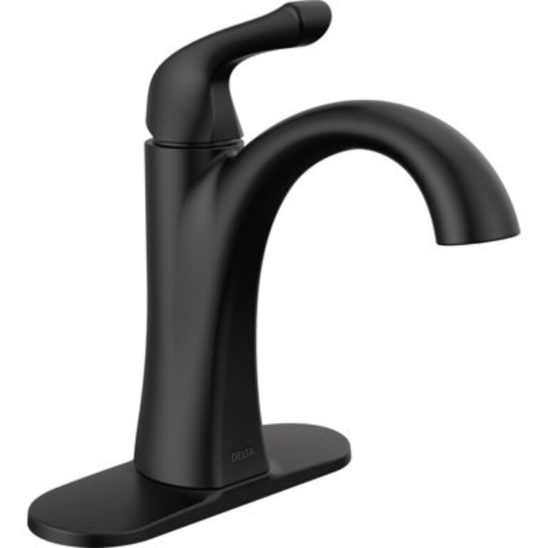 Arvo Single Hole Bathroom Faucet with Drain Assembly Single Handle Bathroom Sink Faucet