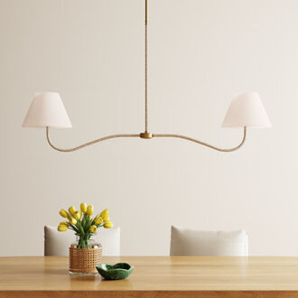Glinda Large Linear Chandelier