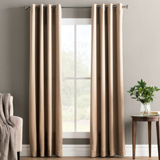 Wayfair Basics Room Darkening Grommet Curtain Panel