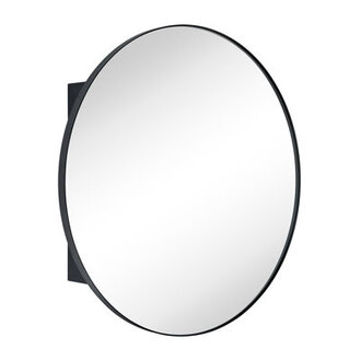 Seenaa Surface Mount Framed Medicine Cabinet with Mirror and 2 Adjustable Shelves