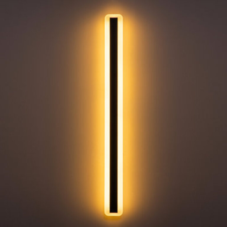 Barde Slender Sideway Outdoor Hardwired Bar Wall Sconce with LED Light Source