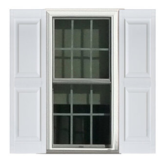Premier Raised Exterior Shutters Pair
