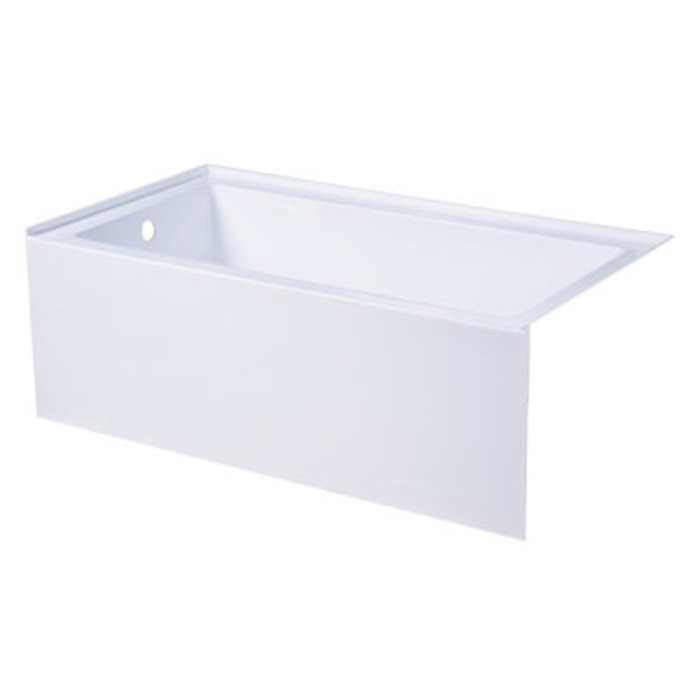 Aqua Eden 54 x 30 Alcove Soaking Acrylic Bathtub