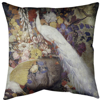 Peacock Throw Pillow