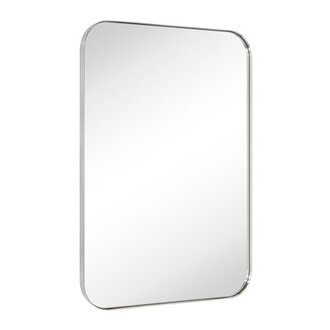 Josilyn Mid-Century Modern Chic Metal Rounded Wall Mirrors