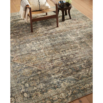 Amber Lewis x Loloi Morgan Spice  Lagoon Area Rug feat CloudPile