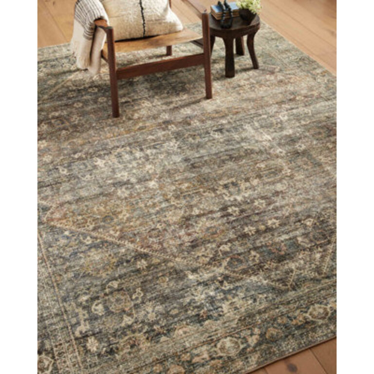 Amber Lewis x Loloi Morgan Spice  Lagoon Area Rug feat CloudPile