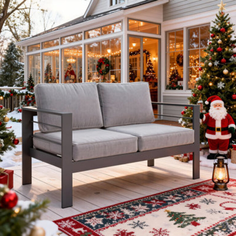 Outdoor Aluminum Loveseat