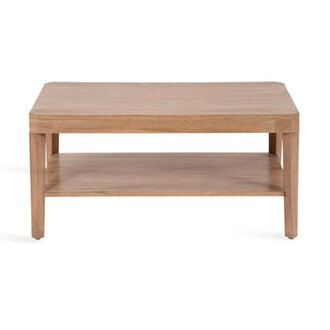 Ardentown Solid Wood Frame Coffee Table with Storage
