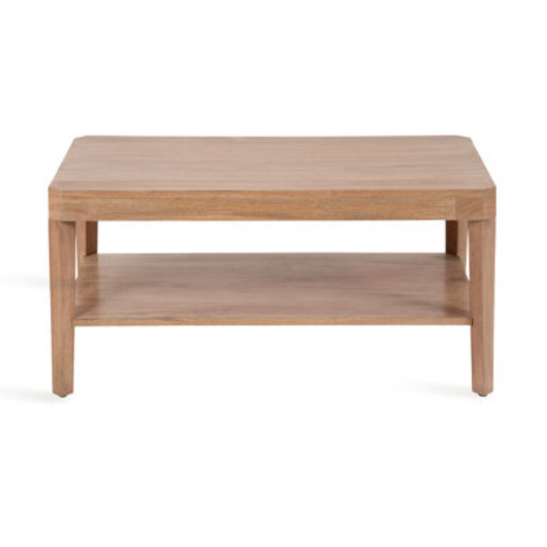 Ardentown Solid Wood Frame Coffee Table with Storage